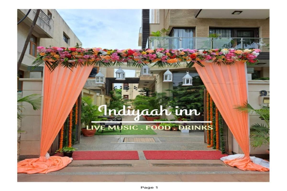 Indiyaah Inn Gurgaon Zewnętrze zdjęcie